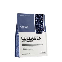 OstroVit Collagen + Vitamin C (400 g, Cassis)