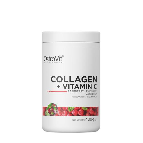 OstroVit Collagen + Vitamin C (400 g, Limonade à la Framboise Menthe)