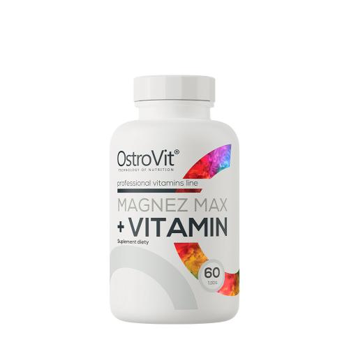 OstroVit Magnez MAX + Vitamin (60 Comprimé)