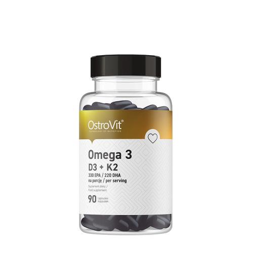 OstroVit Omega 3 D3 + K2 (90 Capsule)