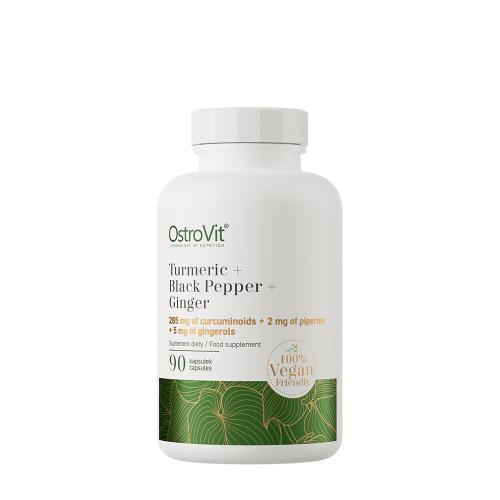 OstroVit Turmeric + Black Pepper + Ginger VEGE (90 Capsule)