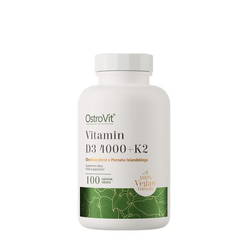 OstroVit D3 4000 IU + K2 VEGE (100 Comprimé)