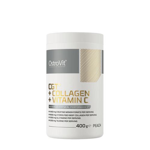 OstroVit CGT + Collagen + Vitamin C (400 g, Pêche)