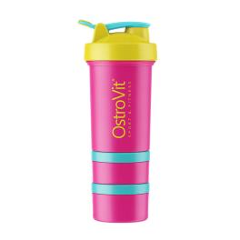 OstroVit Shaker Premium  (450 ml, jaune-rose)