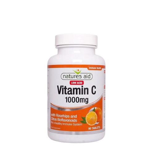 Natures Aid Vitamin C 1000 mg - Low Acid (90 Comprimé)