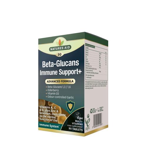 Natures Aid Beta-Glucans Immune Support+ (90 Comprimé)