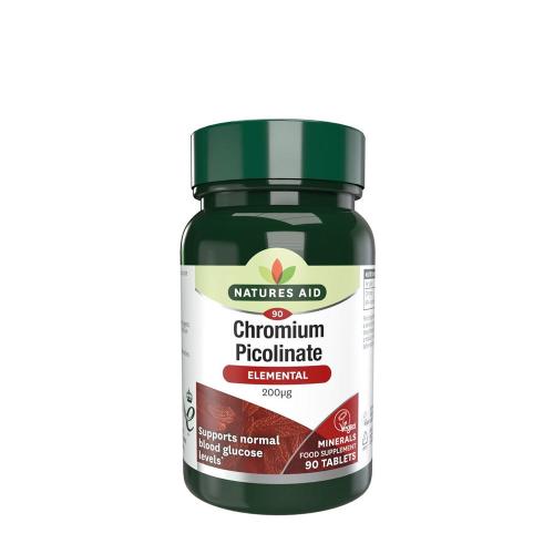 Natures Aid Chromium Picolinate 200 mcg (90 Comprimé)