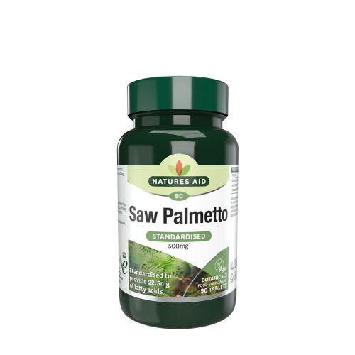 Natures Aid Saw Palmetto Standardised 500 mg (90 Comprimé)