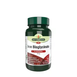 Natures Aid Iron Bisglycinate (90 Comprimé)