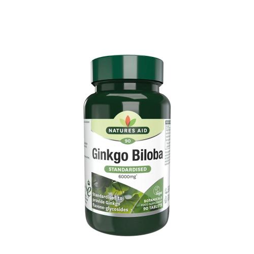 Natures Aid Ginkgo Biloba Standardised 120 mg (90 Comprimé)