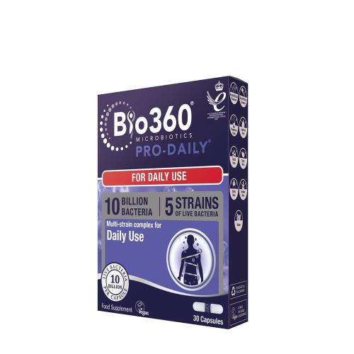 Natures Aid Bio360 Pro-Daily (10 Billion Bacteria) (30 Capsule)