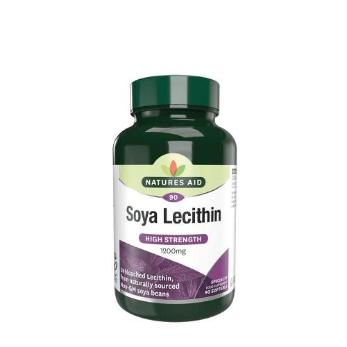 Natures Aid Soya Lecithin 1200 mg (90 Capsule molle)