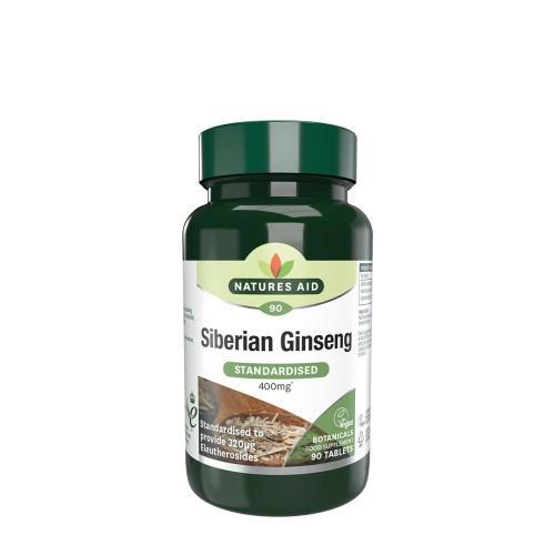 Natures Aid Siberian Ginseng Standardised 400 mg (90 Comprimé)