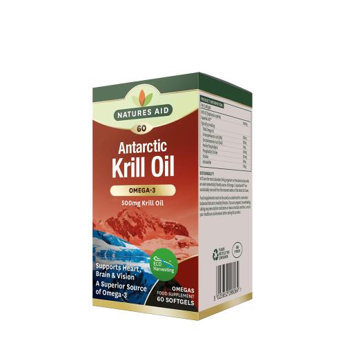 Natures Aid Antarctic Krill Oil 500 mg (60 Capsule molle)