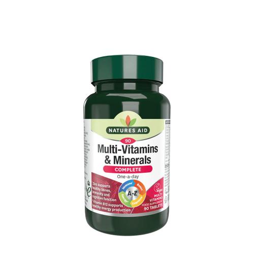 Natures Aid Complete Multi-Vitamins & Minerals (90 Comprimé)