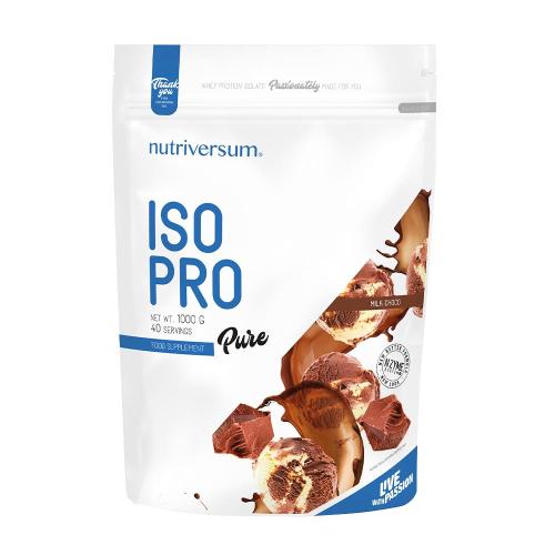 Nutriversum ISO PRO - PURE  (1000 g, Chocolat au Lait)