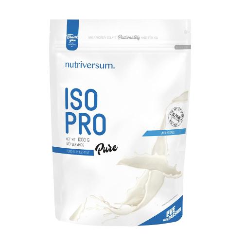 Nutriversum ISO PRO - PURE  (1000 g, Sans Arôme)