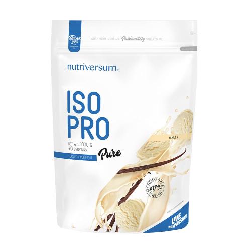 Nutriversum ISO PRO - PURE  (1000 g, Vanille)