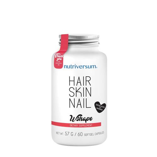 Nutriversum Hair Skin Nail - WSHAPE (60 Capsule molle)