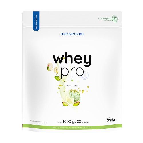 Nutriversum Whey PRO - PURE (1000 g, Pistache)