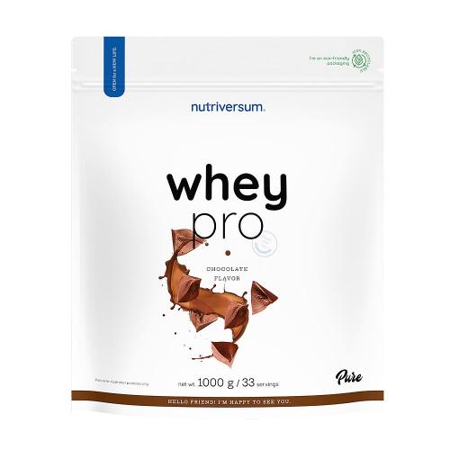 Nutriversum Whey PRO - PURE (1000 g, Chocolat)