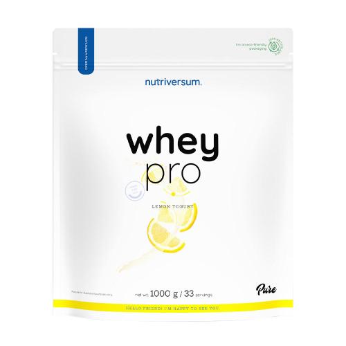 Nutriversum Whey PRO - PURE (1000 g, Yaourt au Citron)