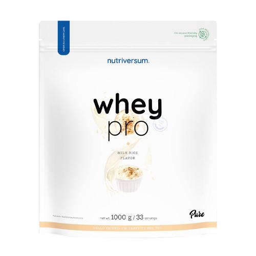 Nutriversum Whey PRO - PURE (1000 g, Riz au Lait)