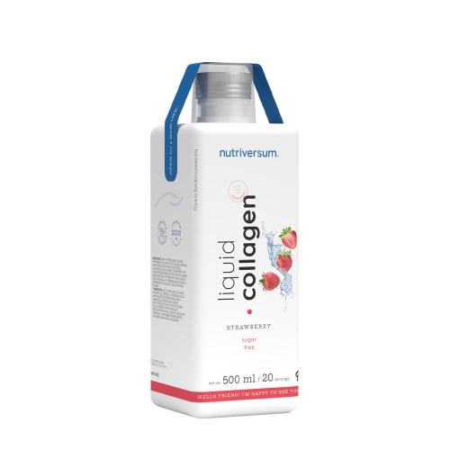 Nutriversum Liquid Collagen 10.000 Mg Sugar Free  (500 ml, Fraise)