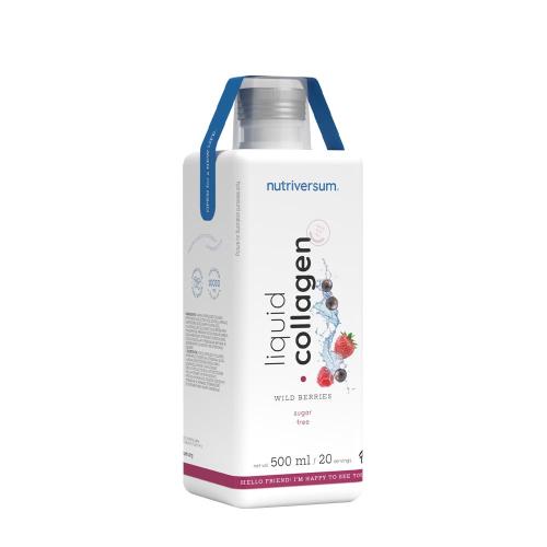 Nutriversum Liquid Collagen 10.000 Mg Sugar Free  (500 ml, Fruits des Bois)