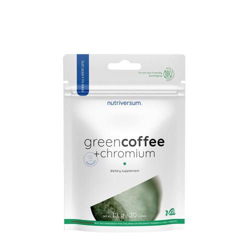 Nutriversum Green Coffee Bean + Chrome (30 Comprimé)