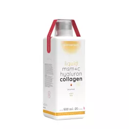   Nutriversum Liquid MSM+C Hyaluron Collagen - WOMEN (500 ml, Orange)