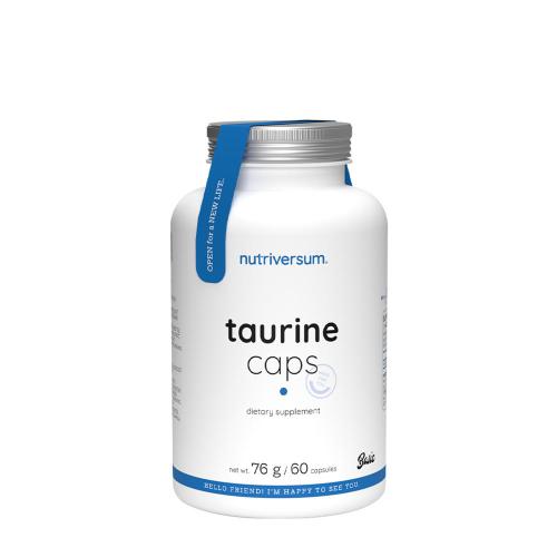 Nutriversum Taurine Caps - BASIC (60 Capsule, Sans Arôme)