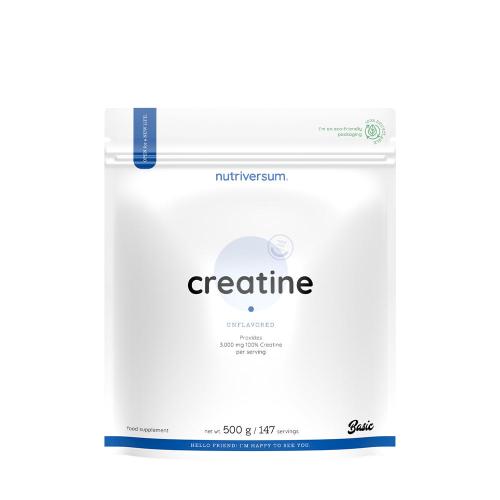 Nutriversum Creatine - BASIC (500 g, Sans Arôme)