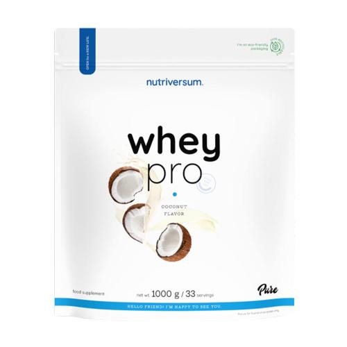 Nutriversum Whey PRO - PURE (1000 g, Noix de Coco)