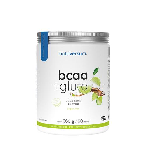 Nutriversum BCAA + GLUTA Sugar Free (360 g, Cola au Citron Vert)