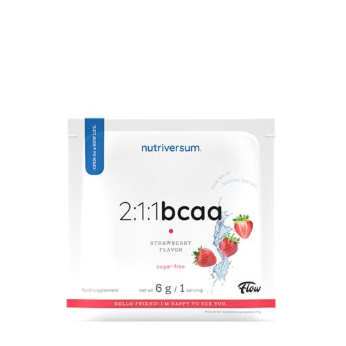 Nutriversum 2:1:1 BCAA Sugar Free Powder (6 g, Fraise)