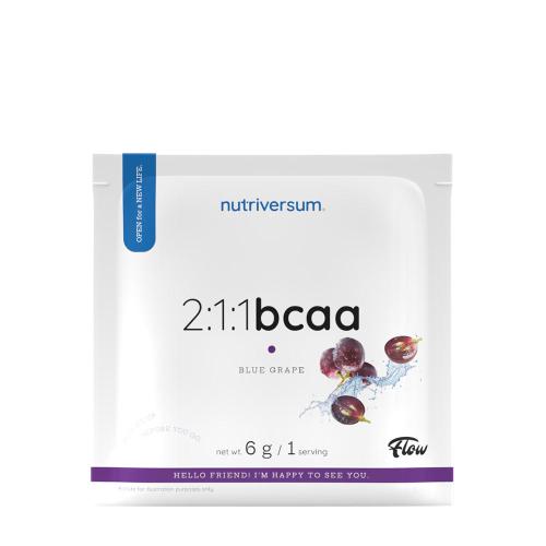 Nutriversum 2:1:1 BCAA - FLOW (6 g, Raisin Bleu)