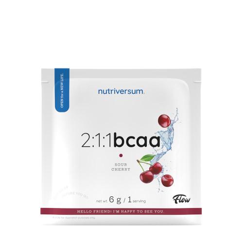 Nutriversum 2:1:1 BCAA - FLOW (6 g, Cerise)