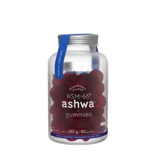 Nutriversum KSM-66 Ashwagandha Gummies (60 Gélatine en bonbon, Mûre)
