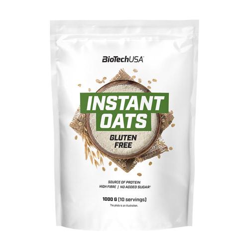 BioTechUSA Instant Oats Gluten Free (1000 g, Sans Arôme)