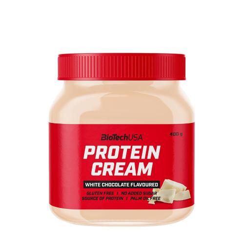 BioTechUSA Protein Cream (400 g, Chocolat Blanc)