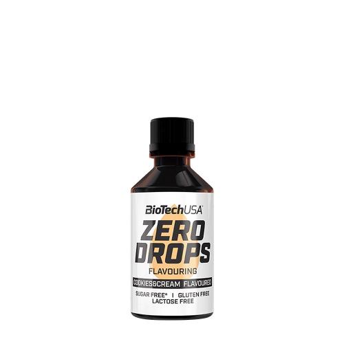 BioTechUSA Zero Drops  (50 ml, Cookie & Crème Chocolat)