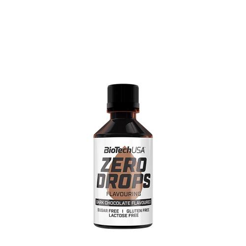 BioTechUSA Zero Drops  (50 ml, Chocolat Noir)