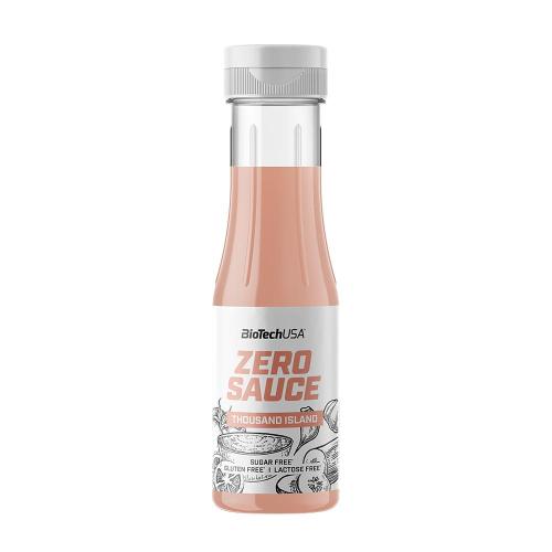 BioTechUSA Zero Sauce (350 ml, Sauce Mille-Îles)