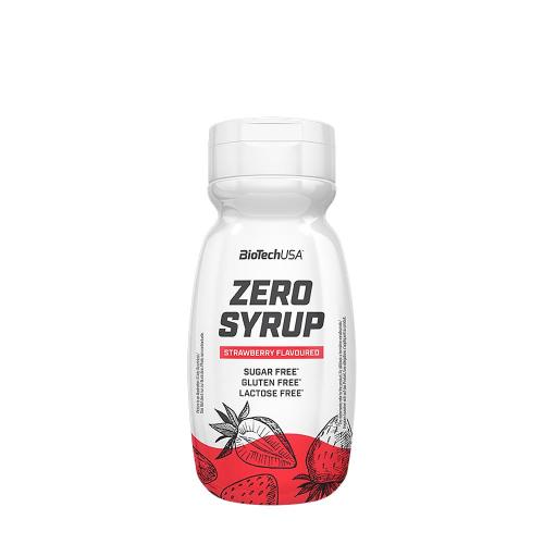 BioTechUSA Zero Syrup (320 ml, Fraise)