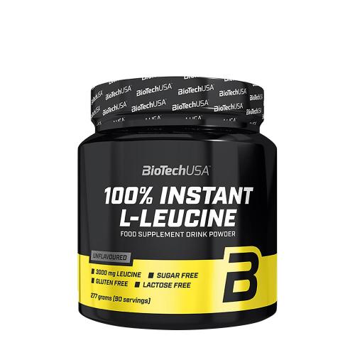 BioTechUSA 100% Instant L-Leucine (277 g, Sans Arôme)