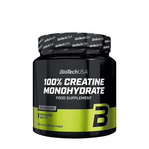 BioTechUSA 100% Micronized Creatine Monohydrate (300 g, Sans Arôme)