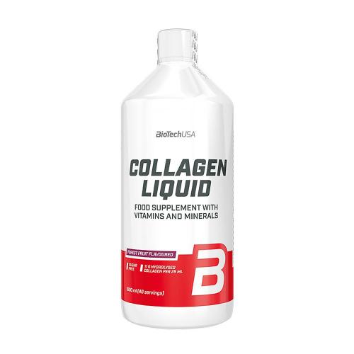 BioTechUSA Collagen Liquid (1000 ml, Fruits des Bois)