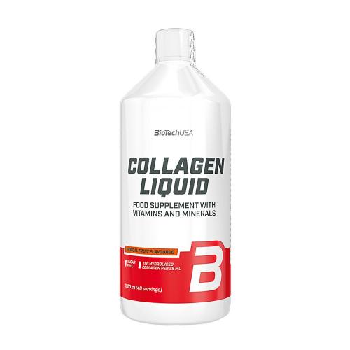 BioTechUSA Collagen Liquid (1000 ml, Fruits Tropicaux)