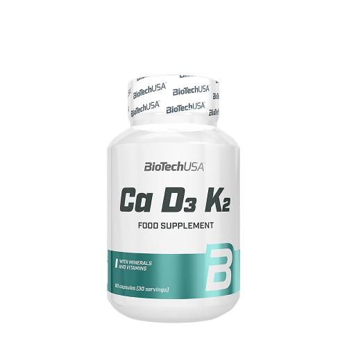 BioTechUSA Ca D3 K2 (90 Capsule)